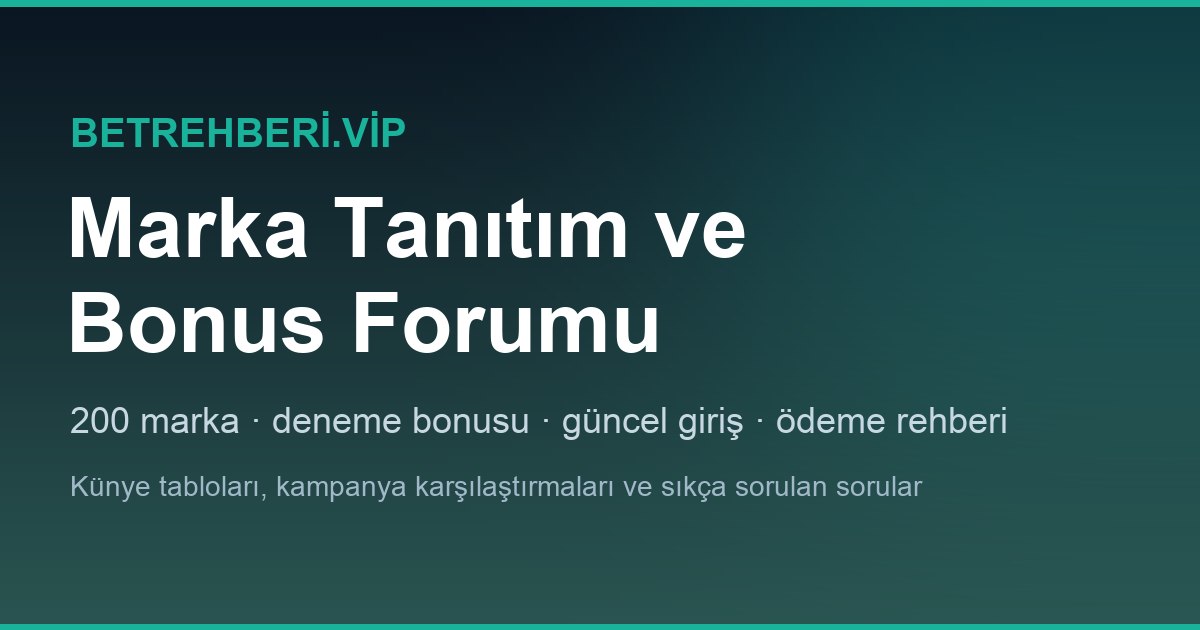 Betrehberi deneme bonusu ve giriş rehberi
